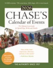Chase’s Calendar of Events 2026: The Ultimate Go-to Guide for Special Days, Weeks and Months